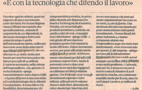 E’ con la tecnologia che difendo il lavoro – Il Sole 24 ore