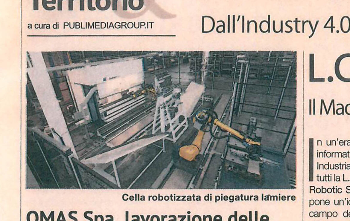 Omas Spa lavorazione delle lamiere 4.0 – Il Sole 24 ore