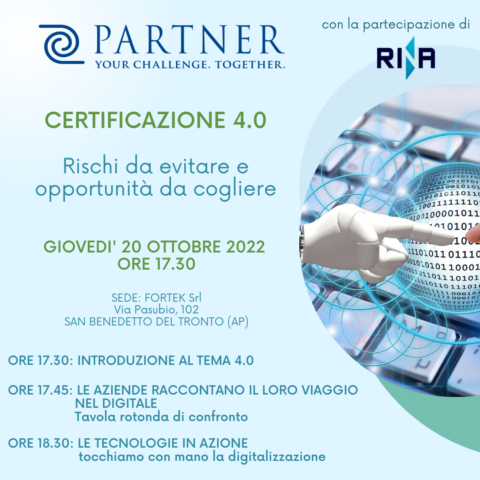 Certificazione 4.0. Rischi da evitare e opportunità da cogliere