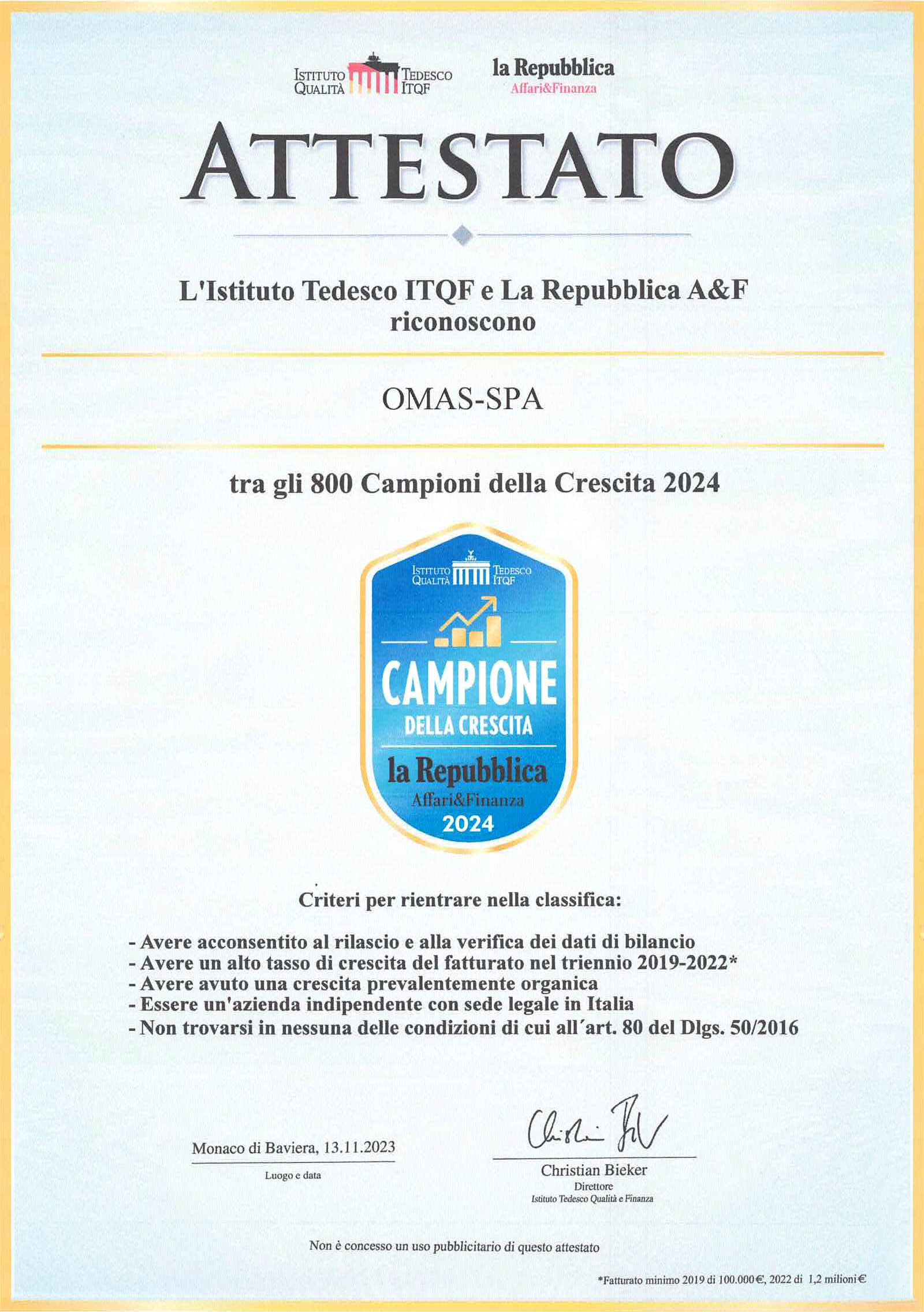 omas-spa-attestato-campioni-di-crescita